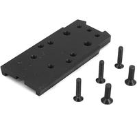 PBTMCD CNC Metal Equipment Mount - Precision Rear Sight Base Adapter Plate For Reflex Sights Compatible With P Series