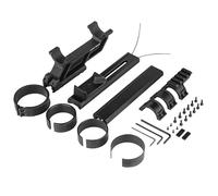 PBTMCD Dual Ring Cantilever Scope Mount Zooming System For 25.4/30/34mm Tube With Offset Side Base, For 11/20mm Rail(E - 1.93" 34mm Black)