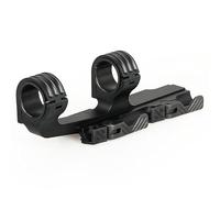 PBTMCD Dual Ring Cantilever Scope Mount Zooming System For 25.4/30/34mm Tube With Offset Side Base, For 11/20mm Rail(M - 1.54" 25.4+30mm)