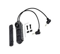 PBTMCD Dual Wire Modular Remote Three Button Pressure Switch, For PEQ15/L3 Etc M300/M600 Series Flashlight, Fit 20mm Rail(2.5+2.5 Plug)