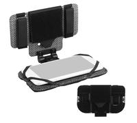 PBTMCD Foldable MOLLE Phone Chest Mount For 4.7-6.7" Devices - Adjustable Navigation Holder For Outdoor Use(Black)