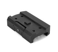 PBTMCD Low Pic Rail Optic Mount Base With Original Footprint, Compatible With T1 T2 Reflex Sight 20mm Mounting