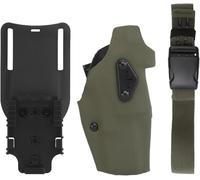 PBTMCD Quick Release Holster, Quick Mount Adapter, P320 Tactical Airsoft Gun Holster Compatible With X300/X300U Lights Airsoft Accessories(GREEN)