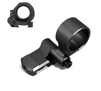 PBTMCD Side Flip Low Magnifier Rings Metal Mount, 0.9" Centerline Height, 30mm Tube, 90-180° Rotation, For 20mm Picatinny Rail