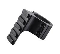 PBTMCD Tactical 25.4/30mm Scope Mount Ring Adapter With 4 Slots Picatinny Rail On Top, Tube Clamp For Flashlight, Sight, Optics(1pcs)
