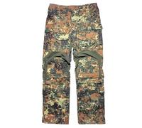 PBTMCD Tactical G3 Combat Pants - Multi-Camo Trousers With Adjustable Fit & Knee Pad Pockets(German Flecktarn,XXX-Large)