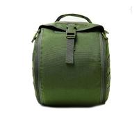 PBTMCD Tactical Helmet Carry Bag - Camouflage Molle-Compatible Accessory Pack For Airsoft Combat Gear & Outdoor Sports(Green)