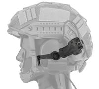 PBTMCD Tactical Helmet Rail Headset Adapter - 360° Rotating Bracket For ARC & Team W-dy Helmets(BCP)