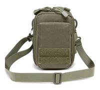 PBTMCD Tactical Kit Pouch - Molle-Compatible Camouflage Accessory Bag For Airsoft, Hiking & Combat Gear(Green)