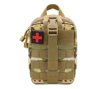 PBTMCD Tactical Medical Pouch IFAK For CS Game - MOLLE Compatible First Aid Kit Bag, Compact EMT Gear With Internal Webbing(Color 5)