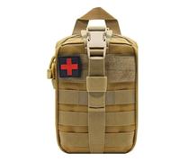 PBTMCD Tactical Medical Pouch IFAK For CS Game - MOLLE Compatible First Aid Kit Bag, Compact EMT Gear With Internal Webbing(Color 7)