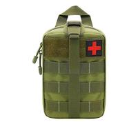 PBTMCD Tactical Medical Pouch IFAK For CS Game - MOLLE Compatible First Aid Kit Bag, Compact EMT Gear With Internal Webbing(Color 6)