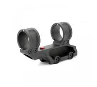 PBTMCD Tactical Optics Mount, CNC Aluminum, Sturdy And Firm, Double Ring Cantilever Pipe Clamp For Tube Scope(1.93 inch 34mm BK)