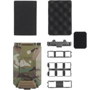 PBTMCD Tactical Outdoor Modular Airsoft CS Hunting Gear Battery Box, MOLLE Battery Storage Case(Cp)