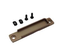 PBTMCD Tactical Pressure Switch Slot Mount Pocket Accessory, For M600 M300 Flashlight Sight SF Plug(Tan)
