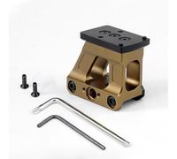 PBTMCD Tactical Scope Aluminum Alloy Riser Mount- 2.26" Height Picatinny Base For FAST Optic Alignment(FDE Color)