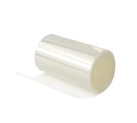 PBWERIGL Flat Battery Sleeves, PVC Heat Shrink Tube 18650 Protection Transparent Width 105-270mm 1 Piece(140MM*8METERS)