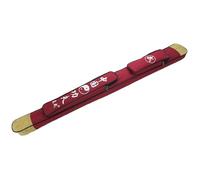 PBWERIGL Wushu Carry Weapon Kendo Bag, Sword Bag Single Double Layer with Pockets and Strap Multicolor Multiple Sizes(Red Single Layer,109cm)