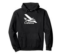 PBY Catalina American Plane Flying Silhouette Pullover Hoodie