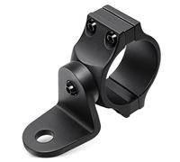 PBYMT Stainless Steel UTV Light Bar Mount, 360° Rotating Flag Whip Light Bracket for 1.75"-2" Roll Cage, Compatible with RZR 900 1000 XP Pro Turbo Maverick Commander X3 Jeep (Matte Black 1PCS)