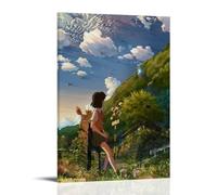 PBYOSCZYE Anime Your Name Main Role Fan Art Poster Decorative Painting Canvas Wall Art Living Room Poster Bedroom Painting 08 x 12 Inch (20 x 30 cm)