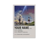 PBYOSCZYE Anime Your Name Minimalist Fan Art Poster Decorative Painting Canvas Wall Art Living Room Poster Bedroom Painting 20 x 30 Inch (50 x 75 cm)