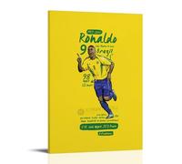 PBYOSCZYE Football Star Ronaldo Nazario Art Wall Art Picture Print Modern Family Room Decor 16 x 24 Inches (40 x 60 cm)