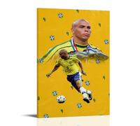 PBYOSCZYE Football Star Ronaldo Nazario Colour Fan Art Wall Art Picture Print Modern Family Room Decor 08 x 12 Inches (20 x 30 cm)