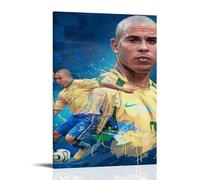PBYOSCZYE Football Star Ronaldo Nazario Colourful Art Wall Art Picture Print Modern Family Room Decor 08 x 12 Inches (20 x 30 cm)