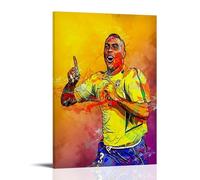 PBYOSCZYE Football Star Ronaldo Nazario Colourful Fan Art Wall Art Picture Print Modern Family Room Decor 16 x 24 Inches (40 x 60 cm)