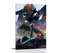 PBYOSCZYE Racer Fernando Alonso Car Poster Art Wall Art Picture Print Modern Family Room Decor 20 x 30 Inches (50 x 75 cm)