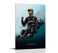 PBYOSCZYE Racer Lewis Hamilton Fan Art Collection Wall Art Picture Print Modern Family Room Decor 20 x 30 Inches (50 x 75 cm)