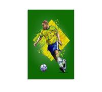 PBYOSCZYE Ronaldo Nazario Painting Art Poster Decorative Painting Canvas Wall Art Living Room Poster Bedroom Painting 16 x 24 Inch (40 x 60 cm)