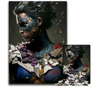 Pc Adults Jigsaw Puzzle A Hero Never Waits Challenging Puzzles Brain Teaser Game Interactive Family Game Suitable for Ages 14 1000 PCS(38x26cm)