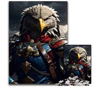 Pc Adults Jigsaw Puzzle Fantasy Eagle Armor Puzzles for Adults for Teenagers Family Game Night BrainChallenging Gift Idea 1000 PCS(75x50cm)