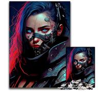 Pc Adults Jigsaw Puzzle Girl WarriorChallenging Puzzles Brain Teaser Game Interactive Family Game Suitable for Ages 14 1000 PCS(75x50cm)