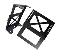 Pc Bracket - Swivel Adjustable Holder, Secure Locking, Under Desk Mounting, Desktop Tower Organizer, Small Form Factor Support | Hidden Computer Mount for Cable Management workspaces Optimization