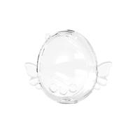 PC Case Compatible for Tamagotchi Meets, Transparent Case Cover Hard Shell Electronic Pet Game Machine Carrying Sleeve Skin Full Protector Replacement(Case Only)(Transparent Little Angel)