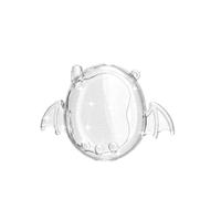 PC Case Compatible for Tamagotchi Uni, Transparent Case Cover Hard Crystal Shell Electronic Pet Game Machine Carrying Sleeve Skin Full Protector Replacement(Case Only)(Devil Glitter)