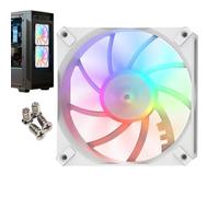PC Case Fans | Cooling Case Fan | RGB Silent Slim CPU Radiator Coolers for Home Workplace Game PC Build, Airflow Optimization Tool