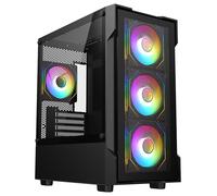 PC CASE, GAMING, BOLT BLACK MICRO-ATX; CIT-BOLTBLK-ARGB (CIT) Qty X 1