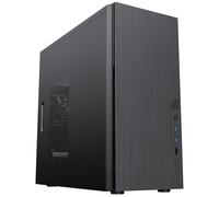 PC CASE, MATX, BRUSHED BLK ALU; CIT-COURSE (CIT) Qty X 1