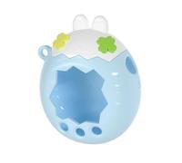 PC Case Protective Shell for Tamagotchi Paradise Cover with Openable Lid，White top + Blue bottom