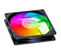 PC Cooler RGB Fans, 9-Leaves Computer Case Fan, 4-Pin Air Cooling Fan, ARGB Technology Fan, RGB Computer Case Fan, High-Performance Cooling Fans, LED RGB Fan for PC, Quiet Computer Cooling Fan