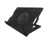 PC Cooling Pad - Laptop Fan Cooler, Adjustable Stand With Heat Dissipation, Metal Mesh Base | portableComputer Accessory, Efficient Thermal Management For Laptops 15-17 Inch Workstation