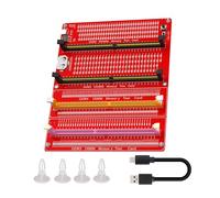 PC Desktop Mainboard Board DDR3/DDR4/DDR5 RDIMM/UDIMM Memory Slot Tester Card With LED Light For Desktop Server Computer