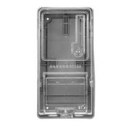 PC Electric Meter Box for Household Power Distribution | Cover, Tamper Deterrence, Read without Opening, Business Utility Meter Area Use