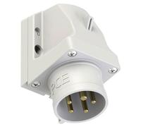 PC Electric Power Twist Wall Plug 16A 5-Pin 1h IP44 1Piece 515-1