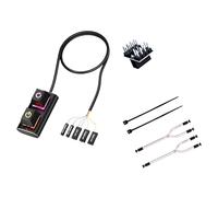 PC Extended External Power Switcher with LED Light and Mechanical Keys Switches Easy Installation for Desktop Computer External Pc Power Button