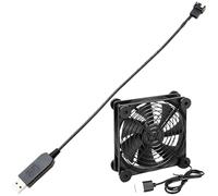 PC Fan Adapter,3-Pin/4-Pin USB PWM Converter | Full Fan Speed Adapter | for PC Desktop Electronic Devices Cooling System Car Maintenance